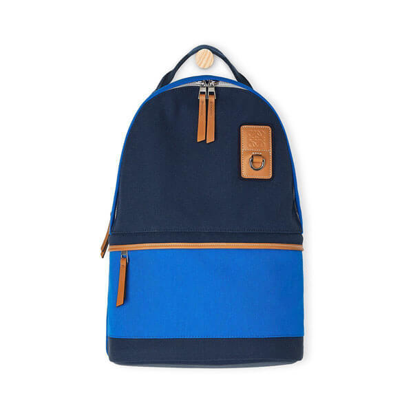 【ロエベ】Eye/Nature☆バイカラーバックパック コピー S☆メンズ 0010400513